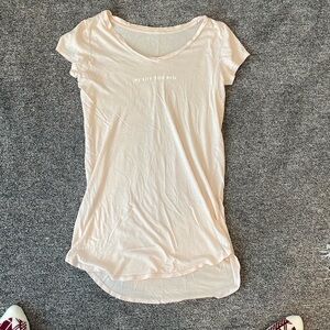 Oversized sleep shirt